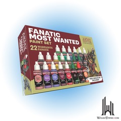 WARPAINTS: FANATIC MOST WANTED PAINT SET